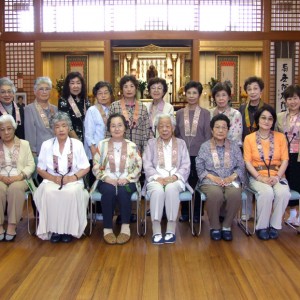 順照寺の佛教婦人会