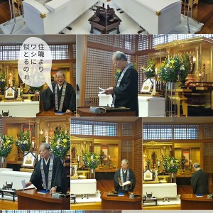神戸西組 合同報恩講の浄土真宗の葬儀・葬場勤行の様子